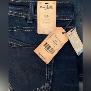 NWT silver jeans suki 18 w36 L33 s) mid rise slim bootcut